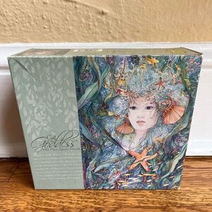 Vintage Call Of The Goddess "Daughter of the Waters" 550 Piece 2003 Ceaco Puzzle